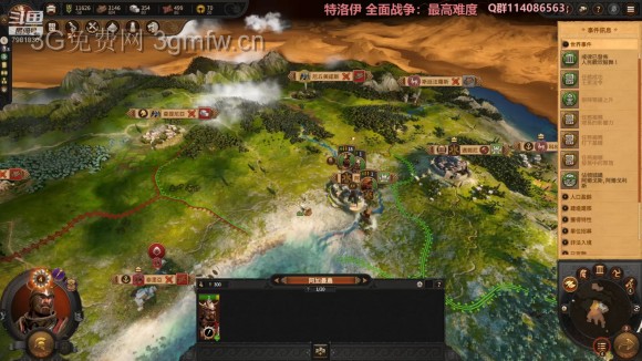 全面战争传奇特洛伊《TotalWarSagaTROY》阿伽门农攻略