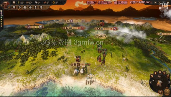 全面战争传奇特洛伊《TotalWarSagaTROY》阿伽门农攻略