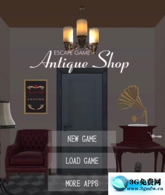 逃脱游戏古董店《EscapeGameAntiqueShop》攻略