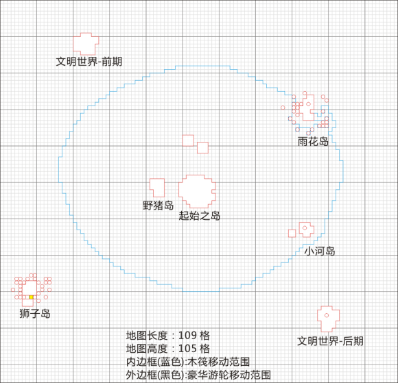 无人岛大冒险2《SurvivalIsland2》大地图