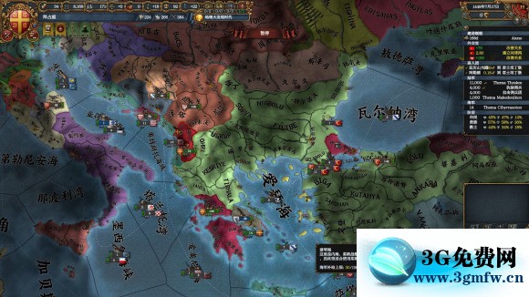 欧陆风云4《EU4》极难铁人拜占庭破局战攻略