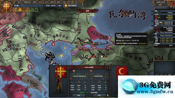 欧陆风云4《EU4》极难铁人拜占庭破局战攻略