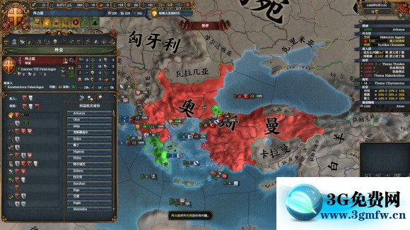 欧陆风云4《EU4》极难铁人拜占庭破局战攻略