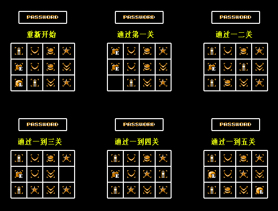 FC游戏《能源战士2(力量刀锋2)》图文攻略