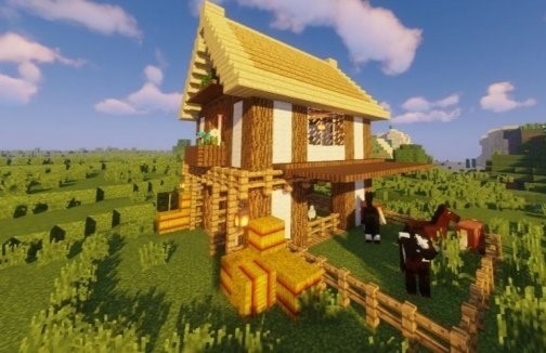 我的世界《minecraft》农舍建造图文攻略