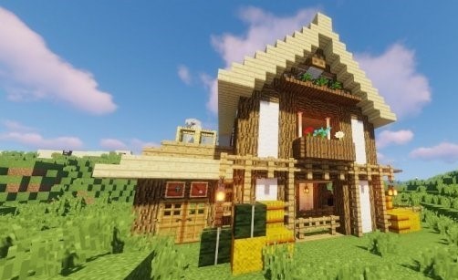 我的世界《minecraft》农舍建造图文攻略