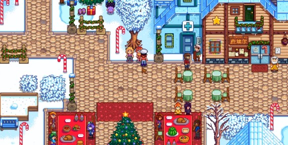 星露谷物语《StardewValley》冬日星盛宴玩法攻略