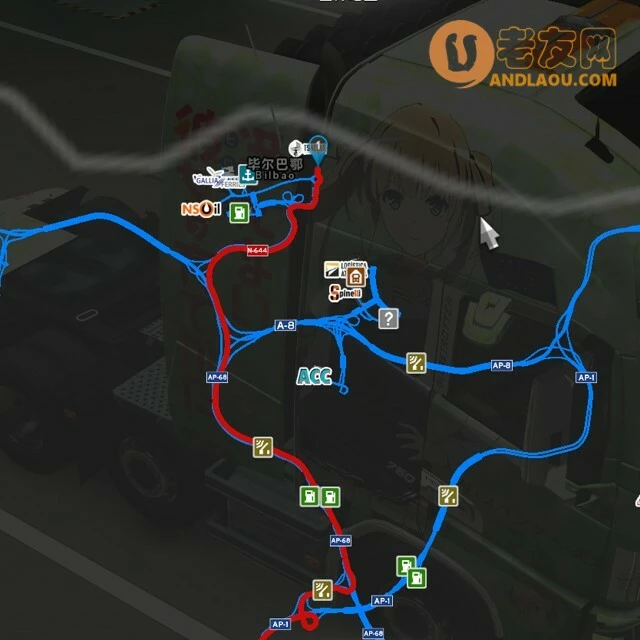 欧洲卡车模拟2《EuroTruckSimulator2》全地图扩展DLC成就解锁攻略