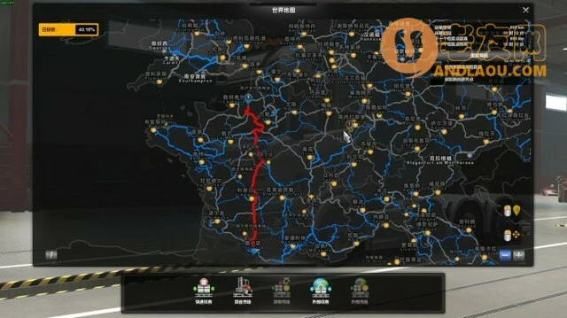 欧洲卡车模拟2《EuroTruckSimulator2》全地图扩展DLC成就解锁攻略