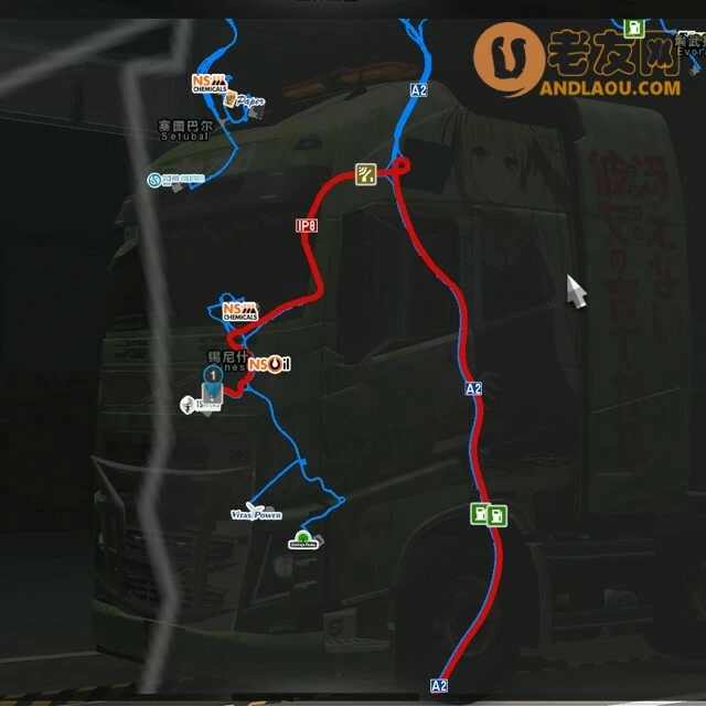 欧洲卡车模拟2《EuroTruckSimulator2》全地图扩展DLC成就解锁攻略