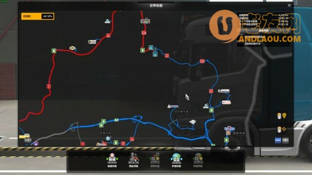 欧洲卡车模拟2《EuroTruckSimulator2》全地图扩展DLC成就解锁攻略