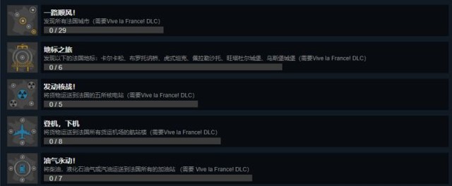欧洲卡车模拟2《EuroTruckSimulator2》全地图扩展DLC成就解锁攻略