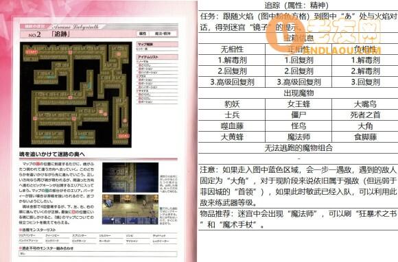 最终幻想2《FF2》秘纹迷宫攻略