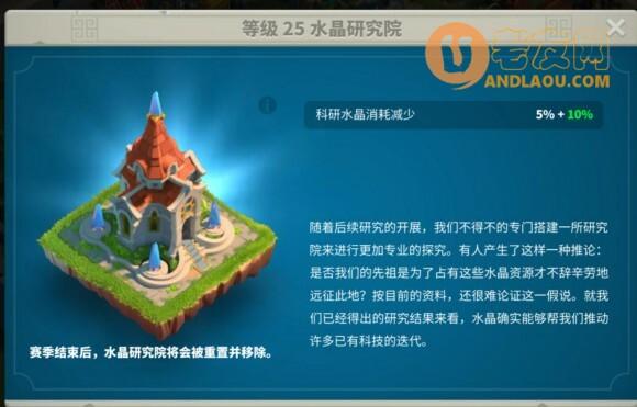 万国觉醒《RiseofKingdoms》水晶科技攻略