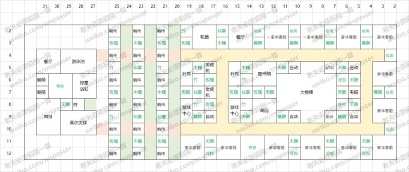 开罗游戏《豪华游轮大纪行》5层布局保姆级攻略