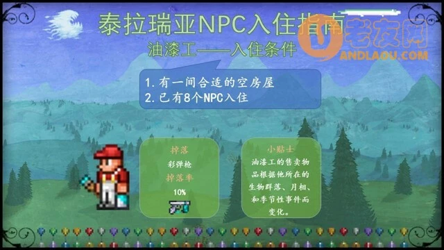 泰拉瑞亚《Terraria》NPC入住攻略