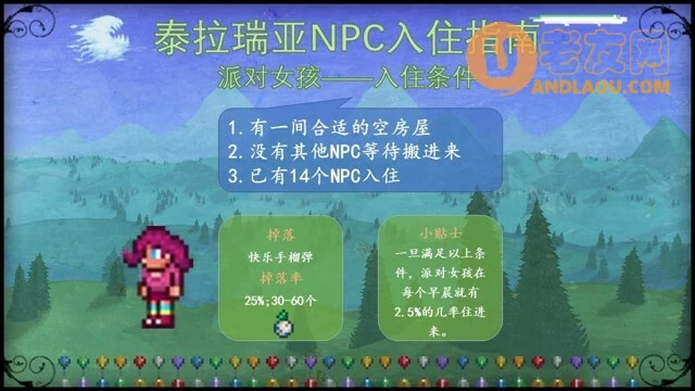 泰拉瑞亚《Terraria》NPC入住攻略