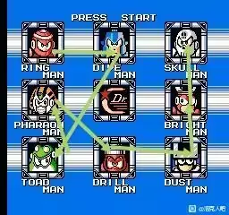 洛克人《Rockman》第1-16关攻略