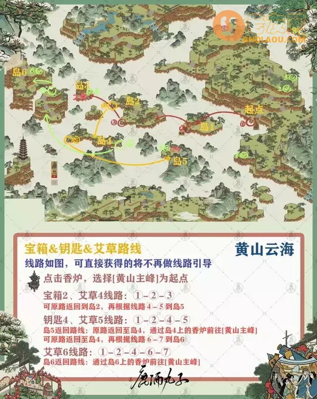 《江南百景图》徽州府探险黄山云海攻略