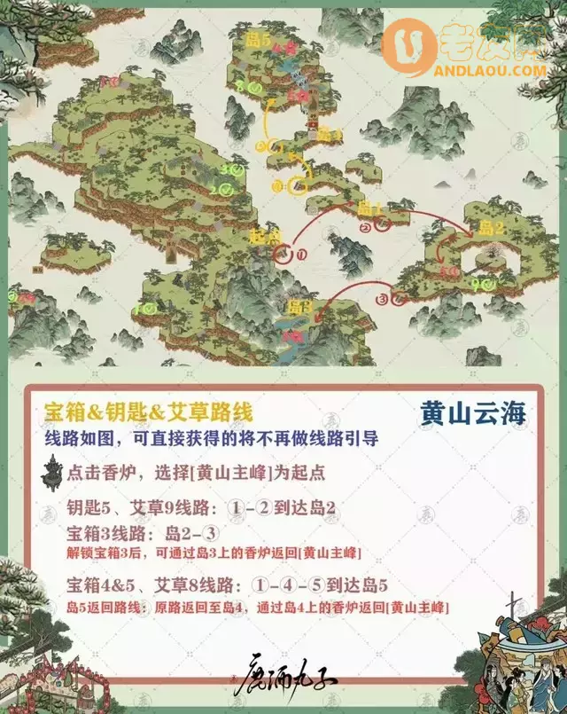 《江南百景图》徽州府探险黄山云海攻略